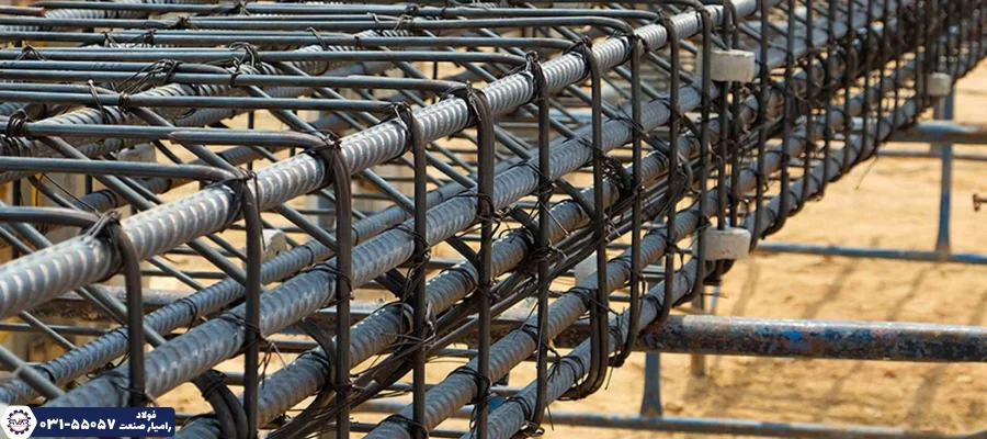 ارزیابی میلگرد‌های عرضی فونداسیون