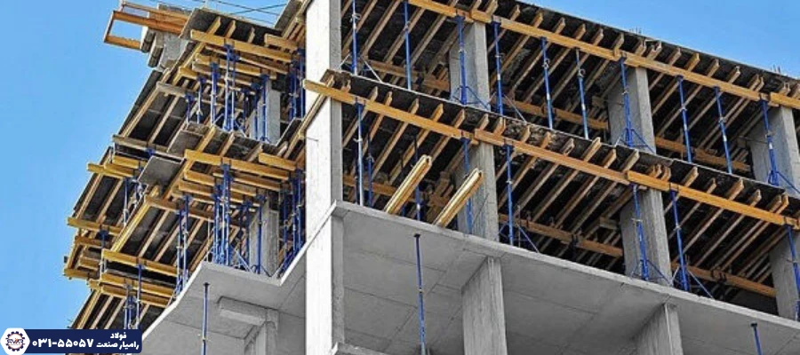 هزینه ساخت اسکلت بتنی