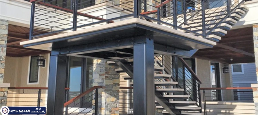 تیرآهن راه پله چیست؟