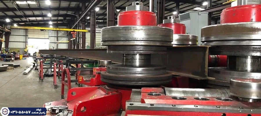 معرفی کارخانه های نورد تیرآهن