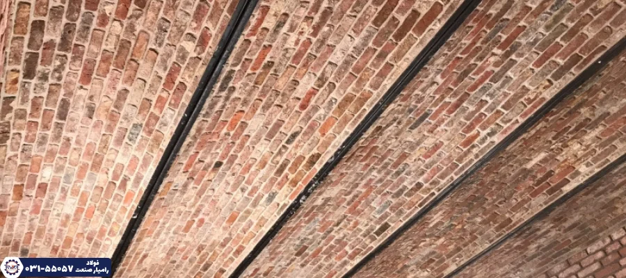 محاسبه تیرآهن سقف طاق ضربی