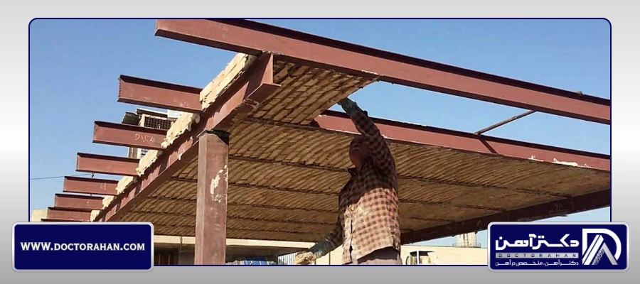 حداکثر طول تیرآهن سقف عرشه فولادی